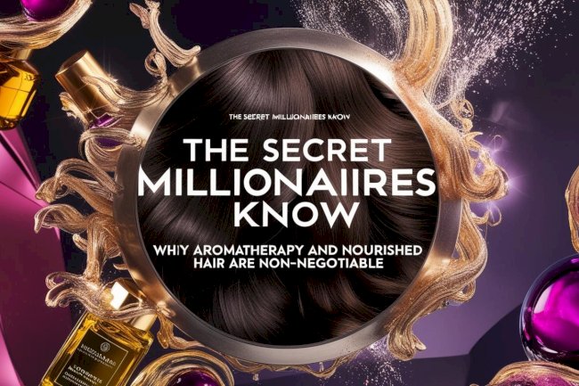 The Secret Millionaires Know: Why Aromatherapy and Nourished Hair Are Non-Negotiable