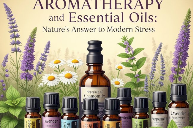 The Healing Science of Aromatherapy and Essential Oils: Nature’s Answer to Modern Stress