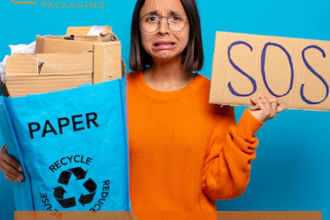 Sustainable Packaging Solutions: Recycled Brown Kraft Paper Bags with Twisted Handle