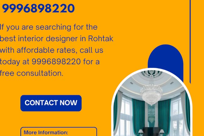 Premium Yet Budget-Friendly Interior Design in Rohtak – Call Now 9996898220