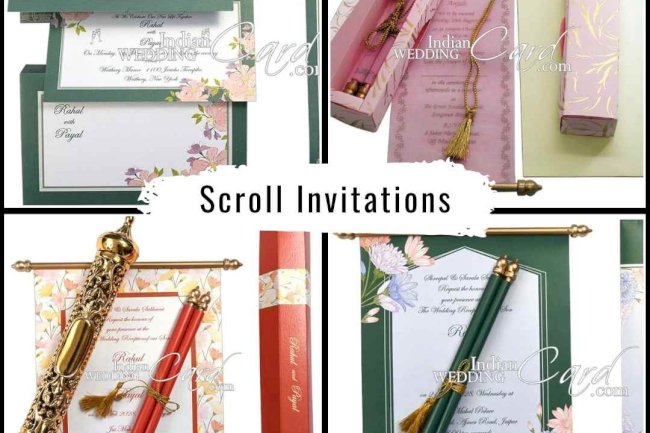 Scroll Invitations That Impress Guests from the First Glance