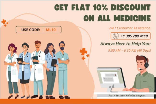 Medslike Special Offer – 10% Off Erectile Dysfunction Medicines Online