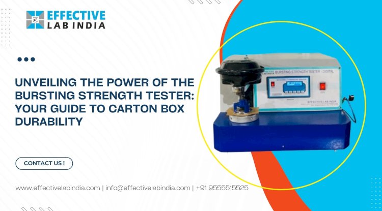 Unveiling the Power of the Bursting Strength Tester: Your Guide to Carton Box Durability