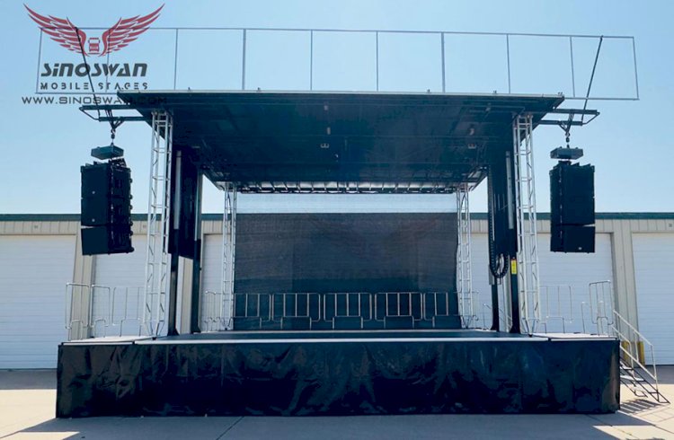 Revolutionize Your Event Setup with a Mobile Live Performance Stage Truck