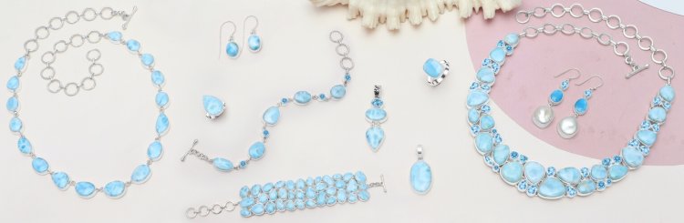Larimar Jewelry That Radiates Caribbean Calm