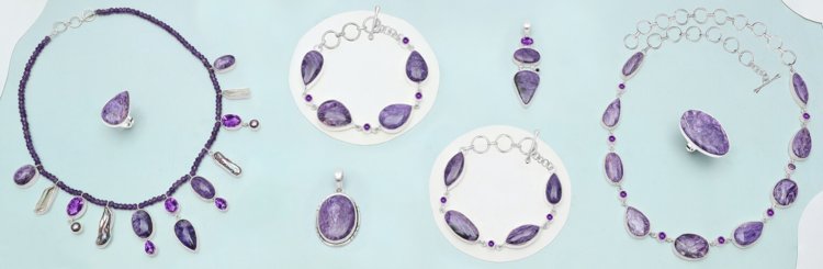 Charoite Jewelry That Makes A Bold Pink Statement