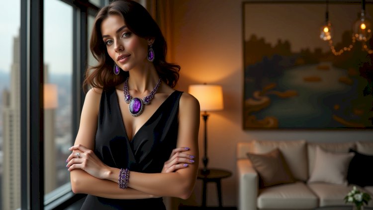Traveling with Charoite Jewelry: Keep Your Calm On the Go