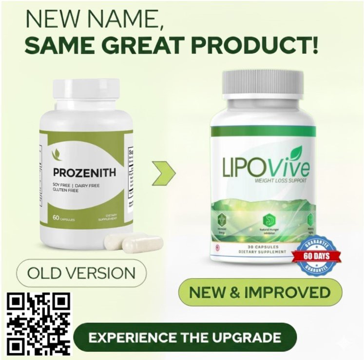 ProZenith Old vs LipoVive New: Complete Formula Review